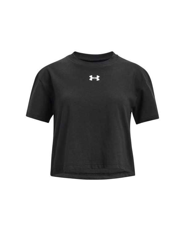 Тениска Момичета CROP SPORTSTYLE LOGO SS Under Armour 