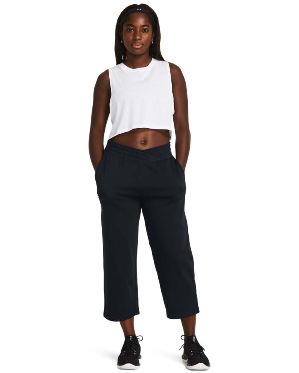 Долнище Мъже RIVAL TERRY CROP WIDE LEG Under Armour 