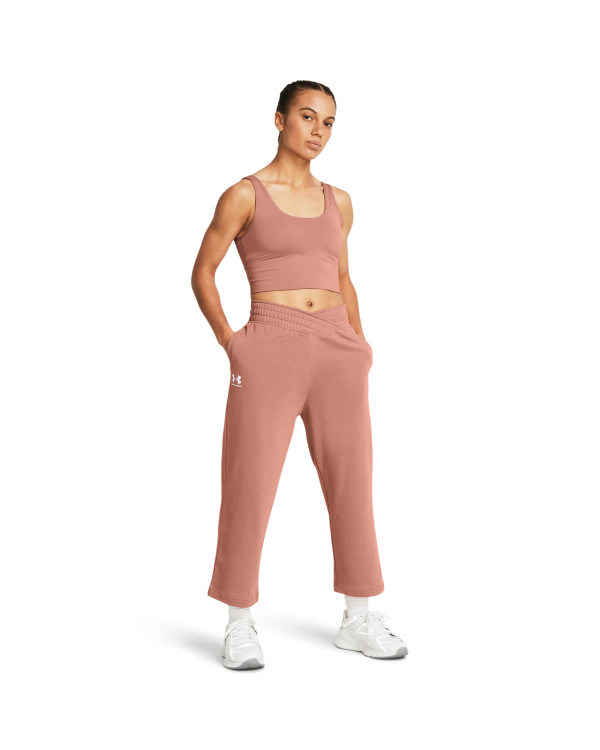 Долнище Жени RIVAL TERRY CROP WIDE LEG Under Armour 