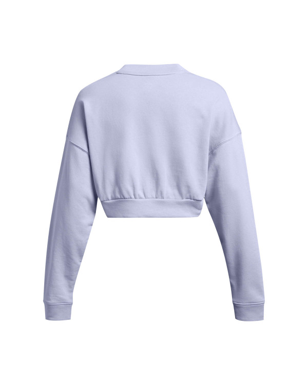 Блуза с дълъг ръкав Жени RIVAL TERRY OS CROP CRW Under Armour 