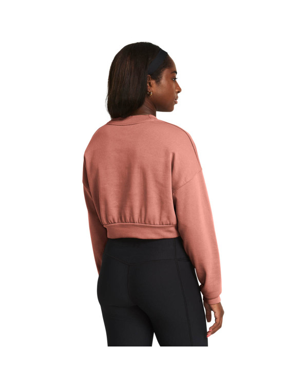 Блуза с дълъг ръкав Жени RIVAL TERRY OS CROP CRW Under Armour 