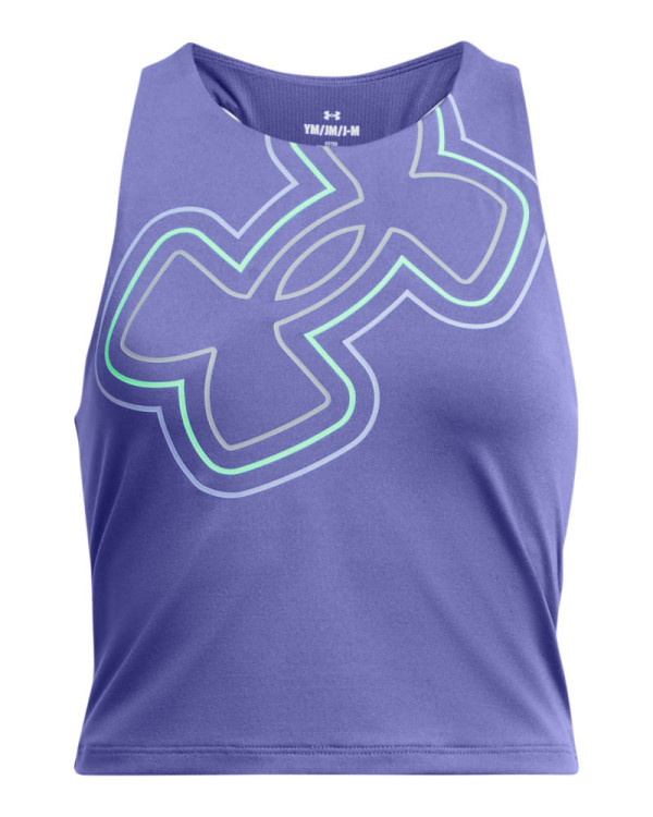 Потник Момичета MOTION BRANDED CROP TANK Under Armour 