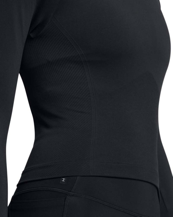 Блуза с дълъг ръкав Жени VANISH SEAMLESS 1/4 ZIP CROP Under Armour 