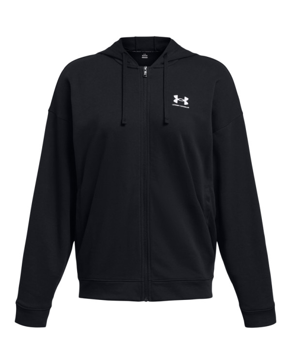 Суитчър Жени RIVAL TERRY OS FZ HOODED Under Armour 