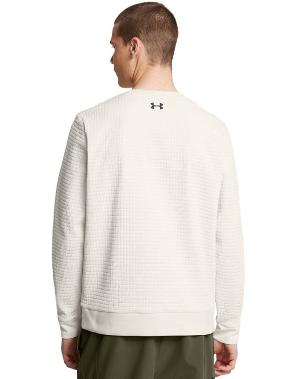 Блуза с дълъг ръкав Мъже UNSTOPPABLE FLC GRID CREW Under Armour 