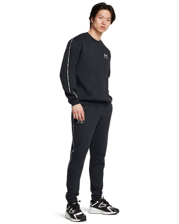 Блуза с дълъг ръкав Мъже ICON FLEECE CREW TAPING Under Armour 