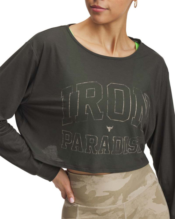 Блуза с дълъг ръкав Жени PROJECT ROCK IP LS Under Armour 