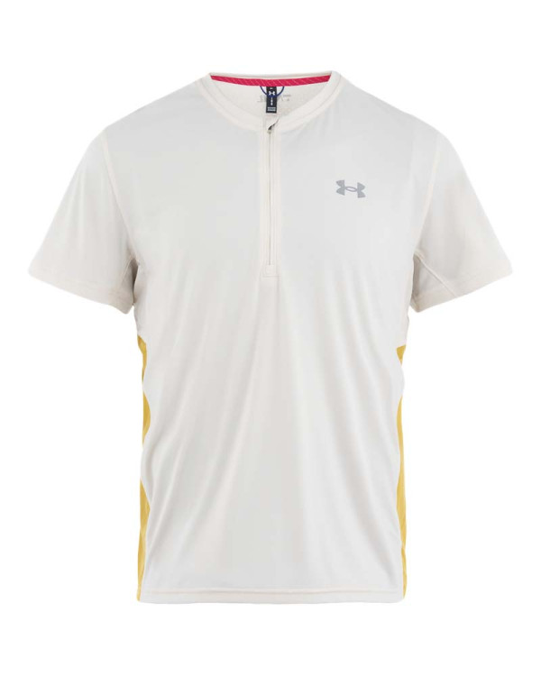 Тениска Мъже TRAIL RUN ZIP SS Under Armour 