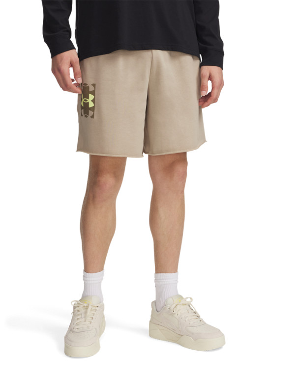 Къси панталони Мъже RIVAL TERRYLOGO8INSHORT Under Armour 