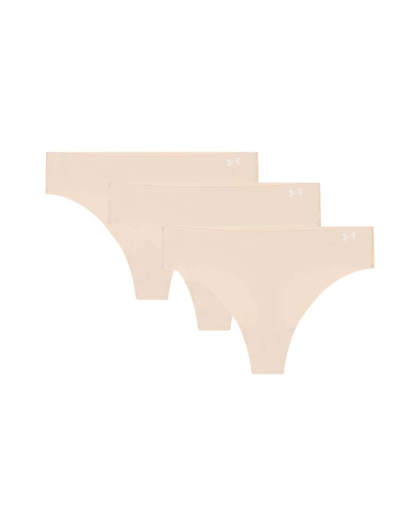 Бельо Жени PURE STRETCH NO SHOW THONG -SOLID 3PK Under Armour 