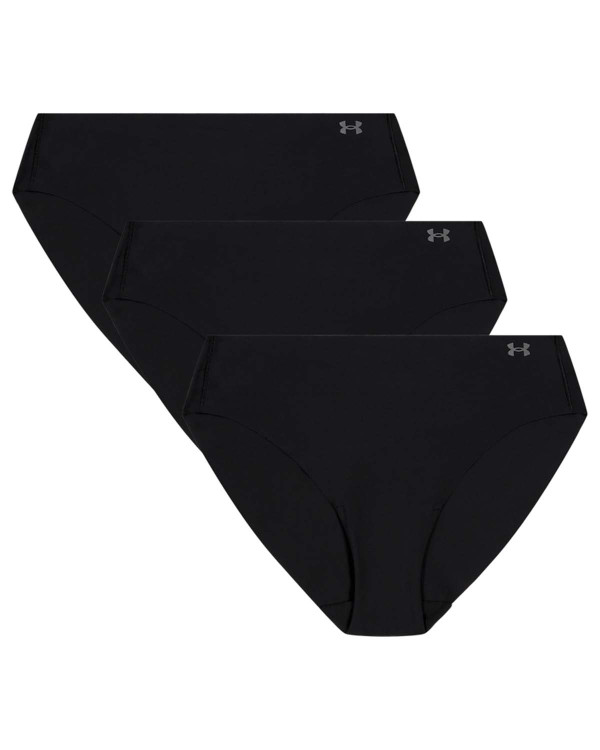 Бельо Жени PURE STRETCH NO SHOW BIKINI-SOLID 3PK Under Armour 