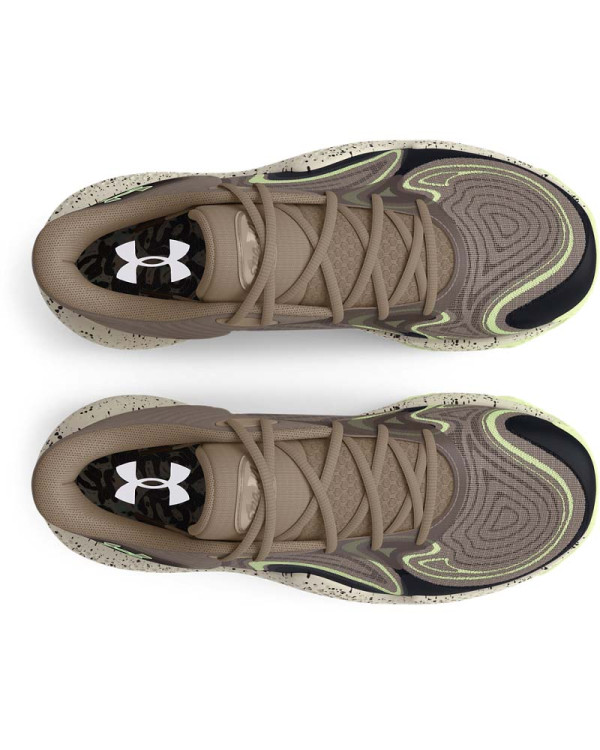 Баскетболни обувки Унисекс SPAWN 6 MID CAMO Under Armour 