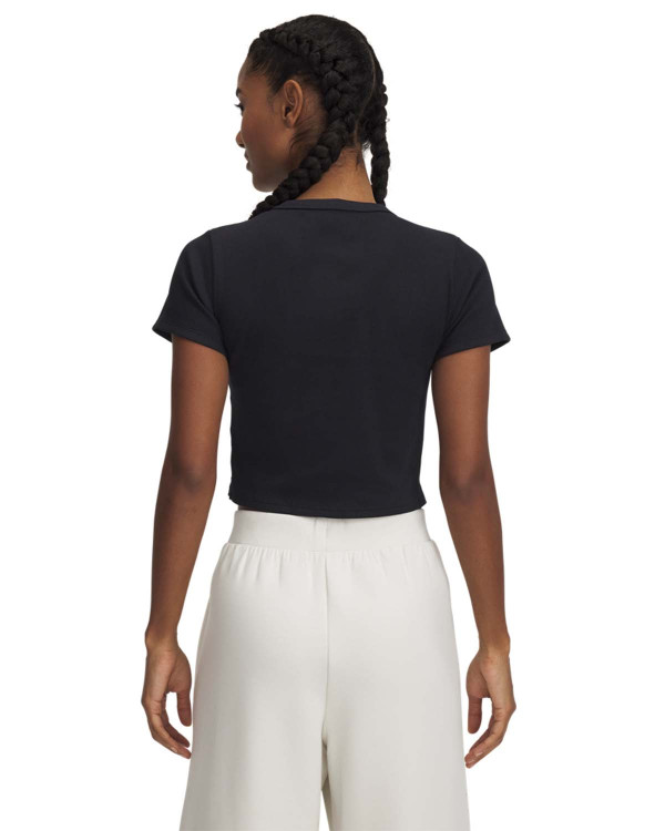 Тениска Жени RIVAL RIB BABY TEE Under Armour 