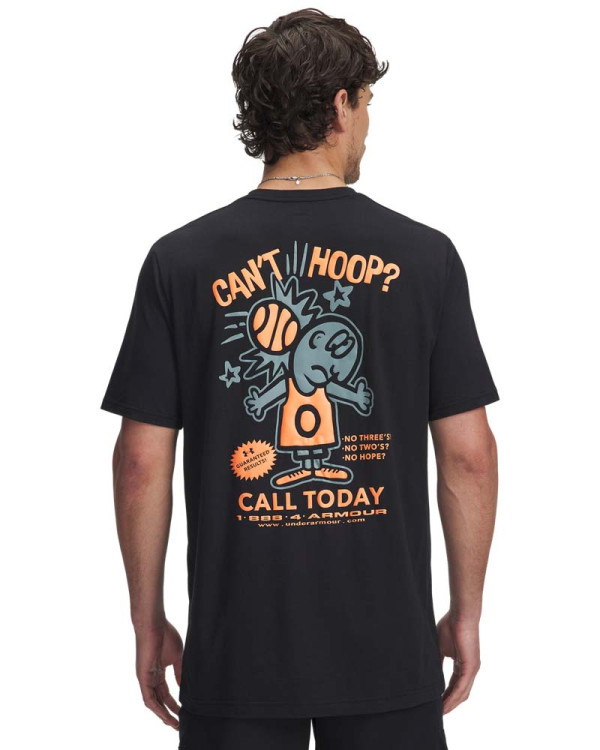 Тениска Мже 60/40S CAN T HOOP SS Under Armour 