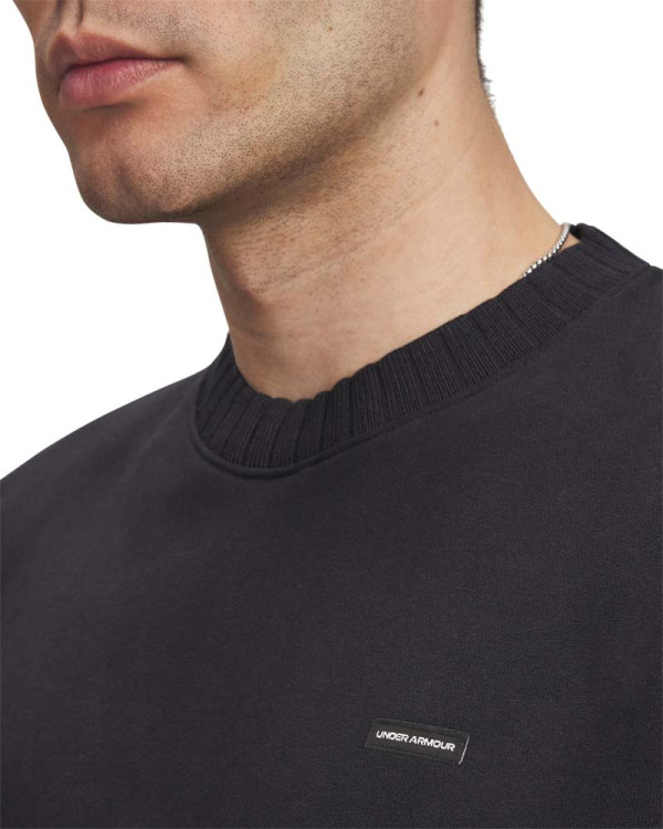 Блуза с дълъг ръкав Мъже ICON HEAVY RIB CREW Under Armour 