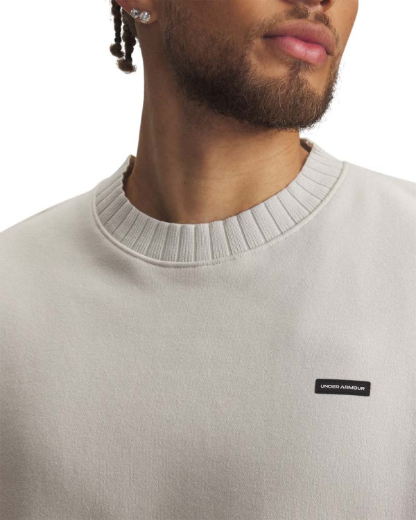 Блуза с дълъг ръкав Мъже ICON HEAVY RIB CREW Under Armour 