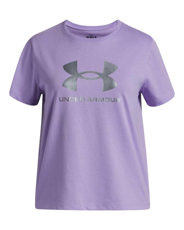 Тениска Момичета RIVAL SHIMMER SS Under Armour 