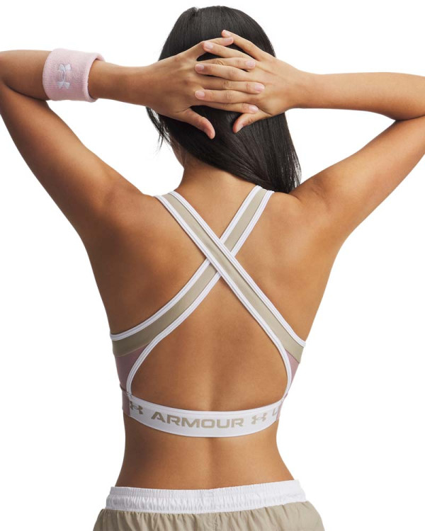 Бюстие Жени CROSSBACK MID OPEN BACK Under Armour 