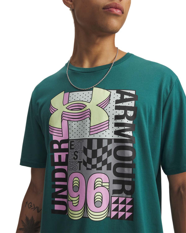 Тениска Мъже LOGO COLLAGE SS Under Armour 