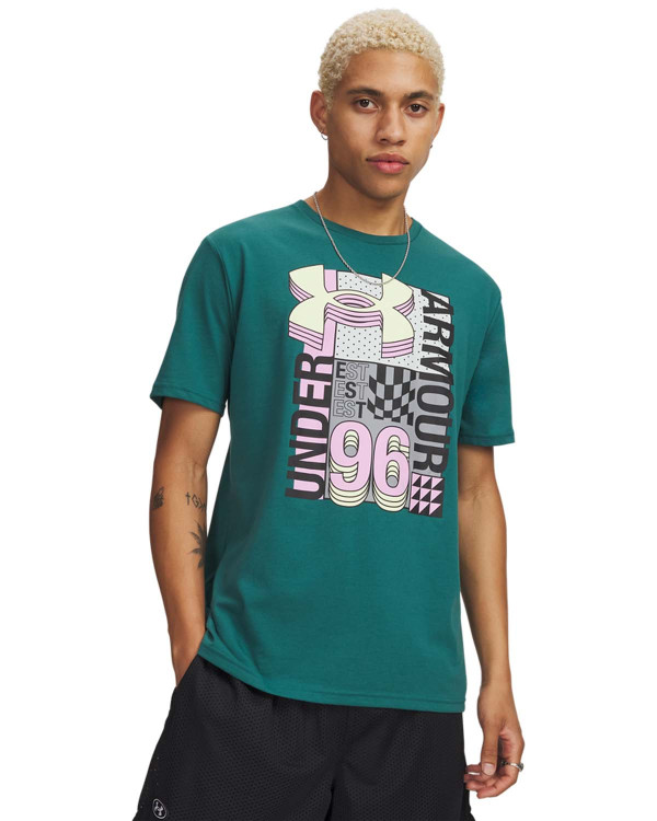 Тениска Мъже LOGO COLLAGE SS Under Armour 