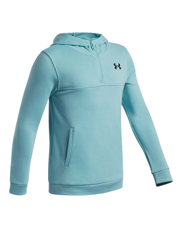 Суитчър Момчета RIVAL LW 1/4 ZIP HOODIE Under Armour 