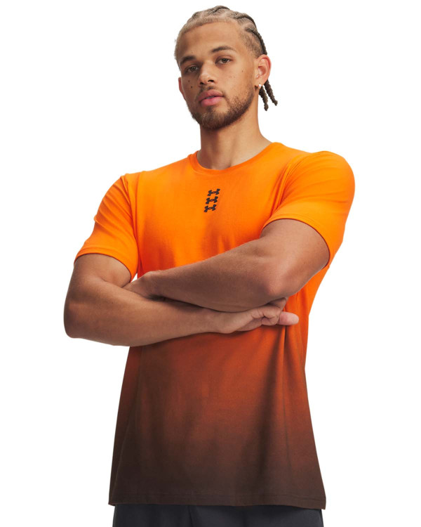 Тениска Мъже HOOPS TRIPLE LOGO SS Under Armour 