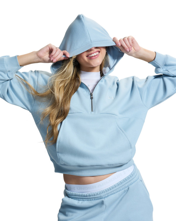 UA ICON FLEECE HZ HOODIE Суичър с качулка 
