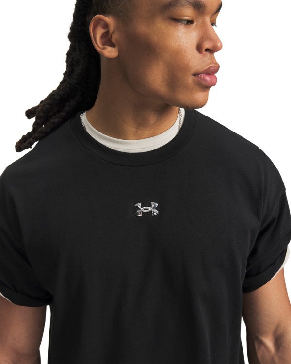 Тениска Мъже HEAVYWEIGHT METAL LOGO Under Armour 