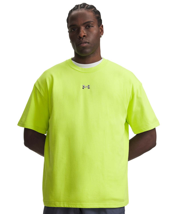 Тениска Мъже HEAVYWEIGHT METAL LOGO Under Armour 