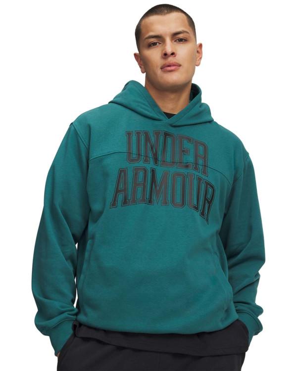UA RIVAL LW GRAPHIC HOODIE 