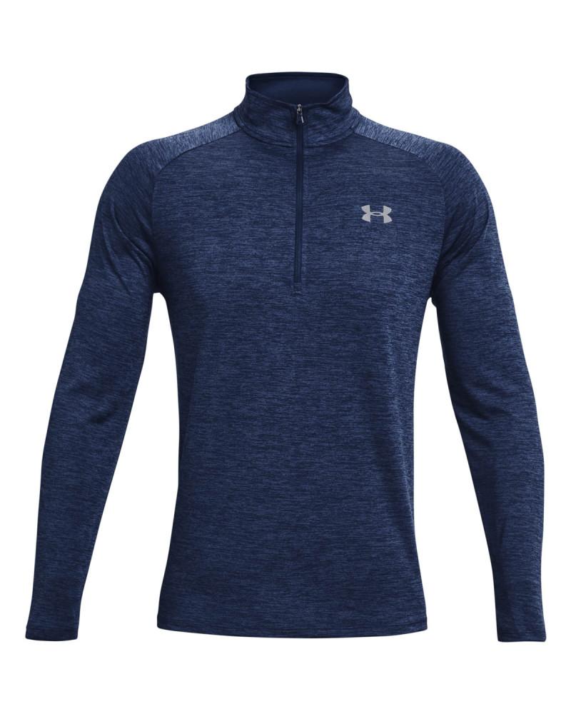 Блуза с дълъг ръкав Мъже Under Armour TECH 2.0 1/2 ZIP 