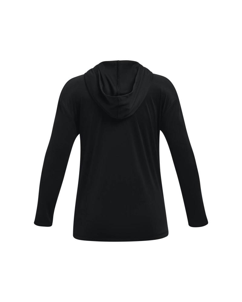 Суитчър Момиче TECH GRAPHIC LS HOODIE Under Armour 