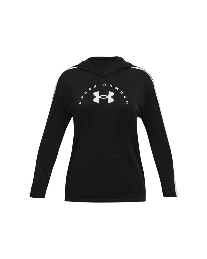 Суитчър Момиче TECH GRAPHIC LS HOODIE Under Armour 