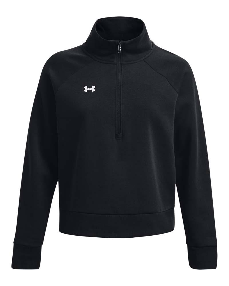 Блуза с дълъг ръкав Жени RIVAL FLEECE HZ Under Armour 
