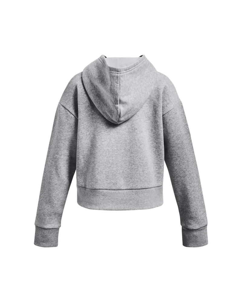 Суитчър Момичета RIVAL FLEECE CROP HOODIE Under Armour 
