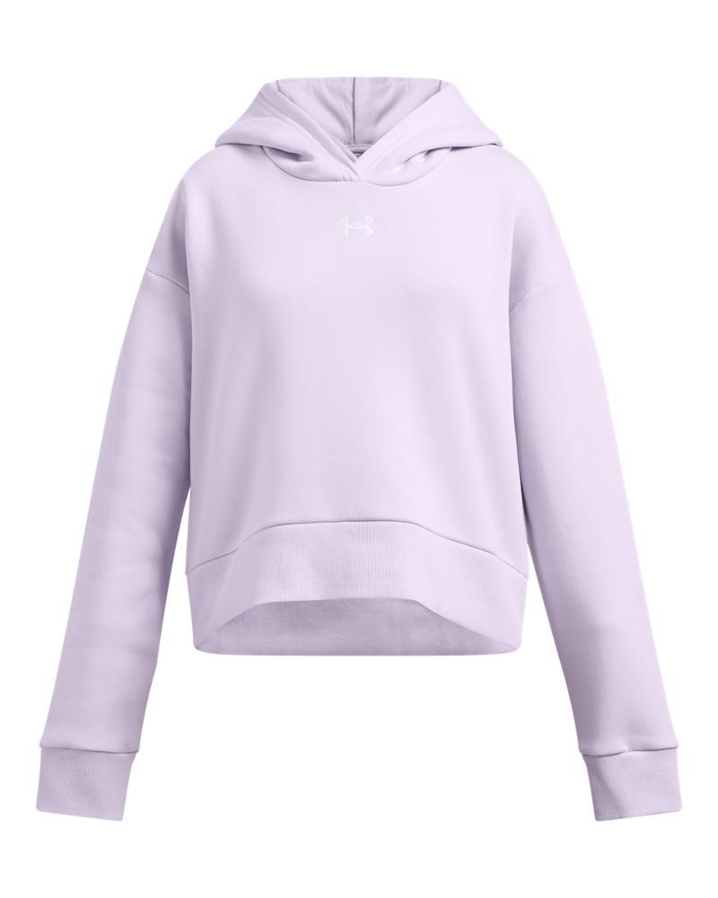 Суитчър Момичета RIVAL FLEECE HOODIE Under Armour 