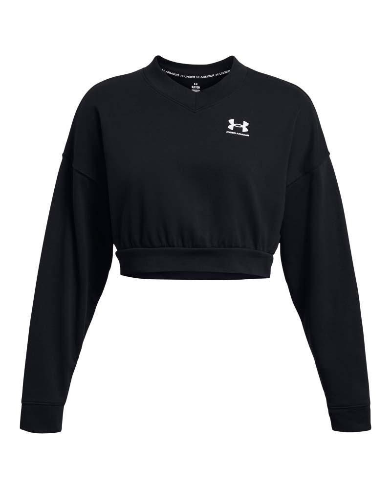 Блуза с дълъг ръкав Жени RIVAL TERRY OS CROP CRW Under Armour 
