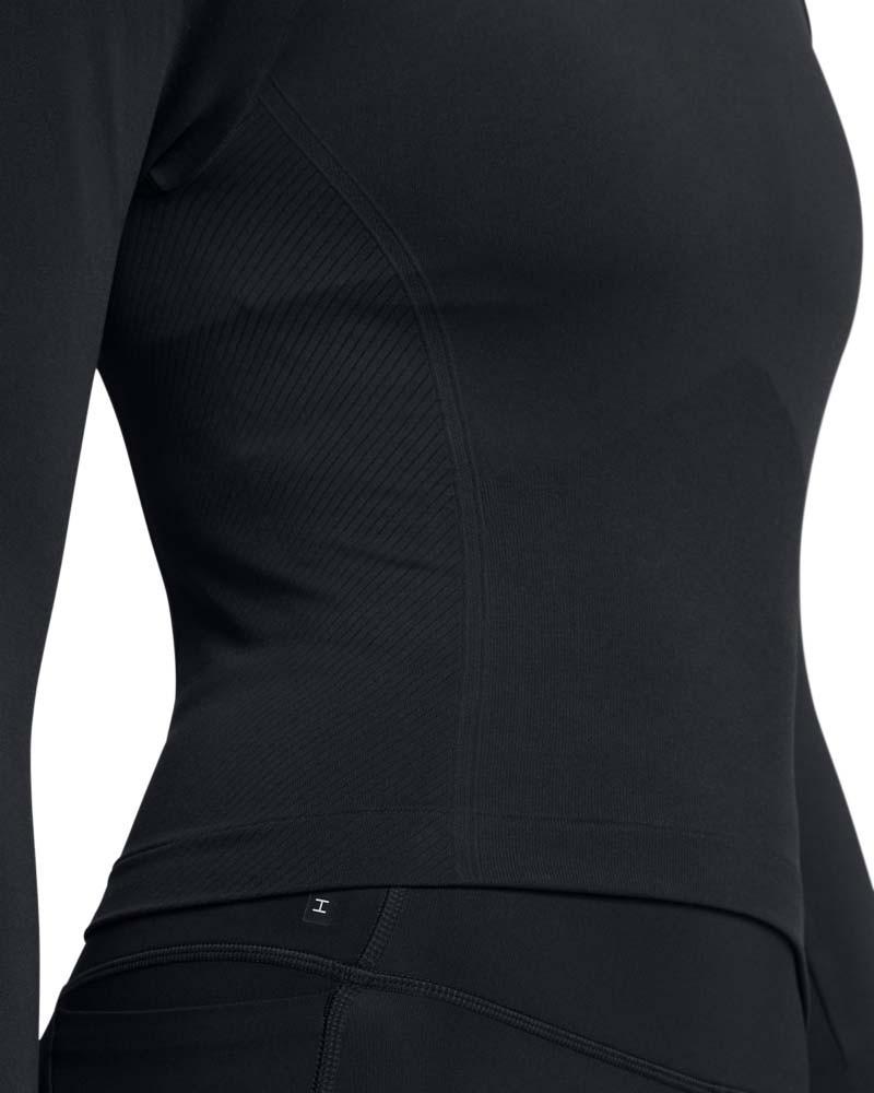 Блуза с дълъг ръкав Жени VANISH SEAMLESS 1/4 ZIP CROP Under Armour 