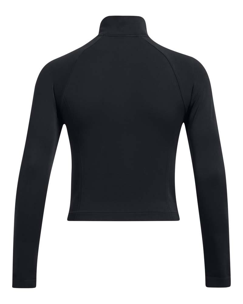 Блуза с дълъг ръкав Жени VANISH SEAMLESS 1/4 ZIP CROP Under Armour 