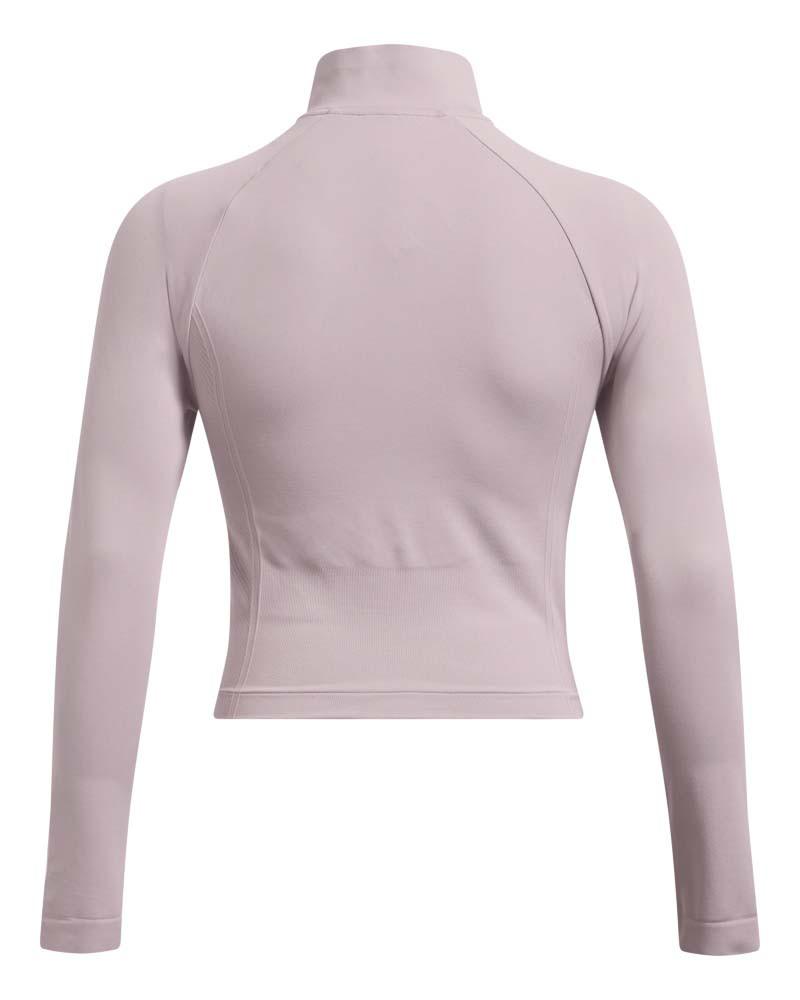 Блуза с дълъг ръкав Жени VANISH SEAMLESS 1/4 ZIP CROP Under Armour 