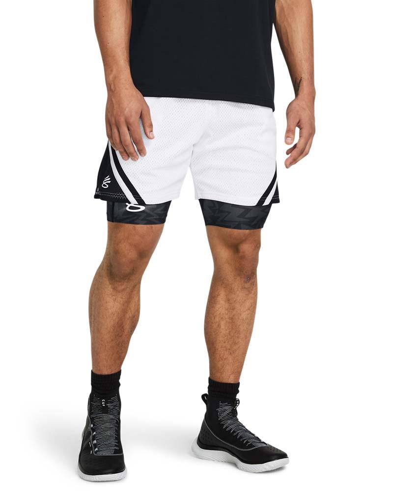 Къси панталони Мъже CURRY MESH SHORT 4 Under Armour 