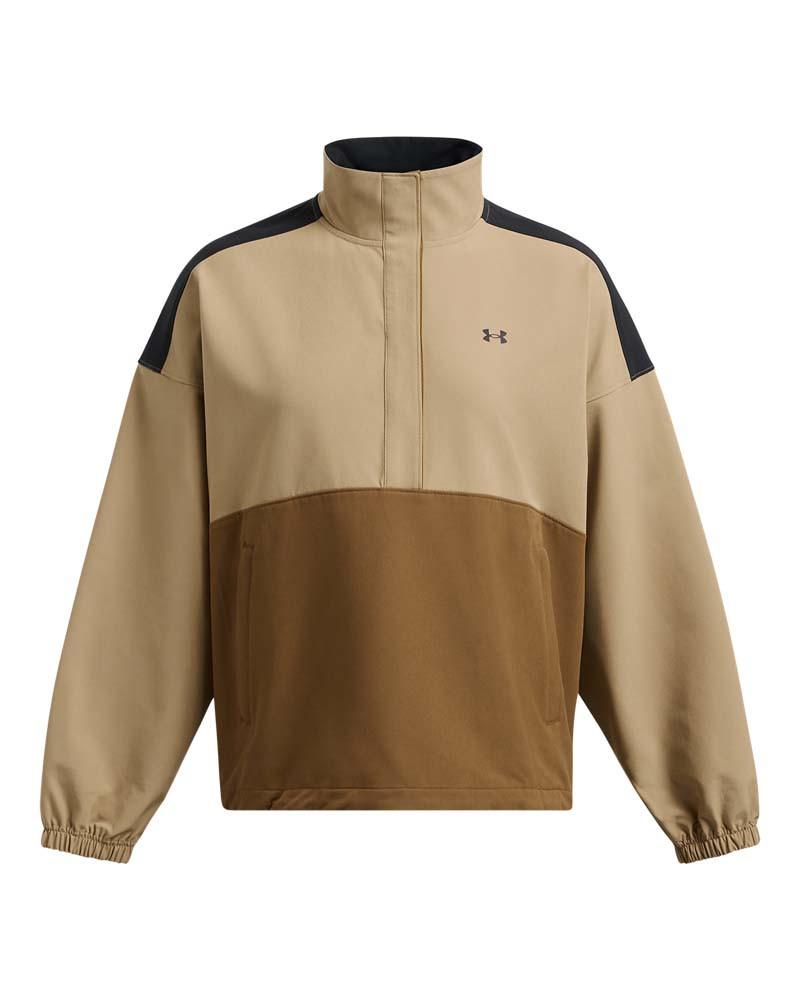Блуза с дълъг ръкав Жени ARMOURSPORT SWOVEN PULLOVER Under Armour 