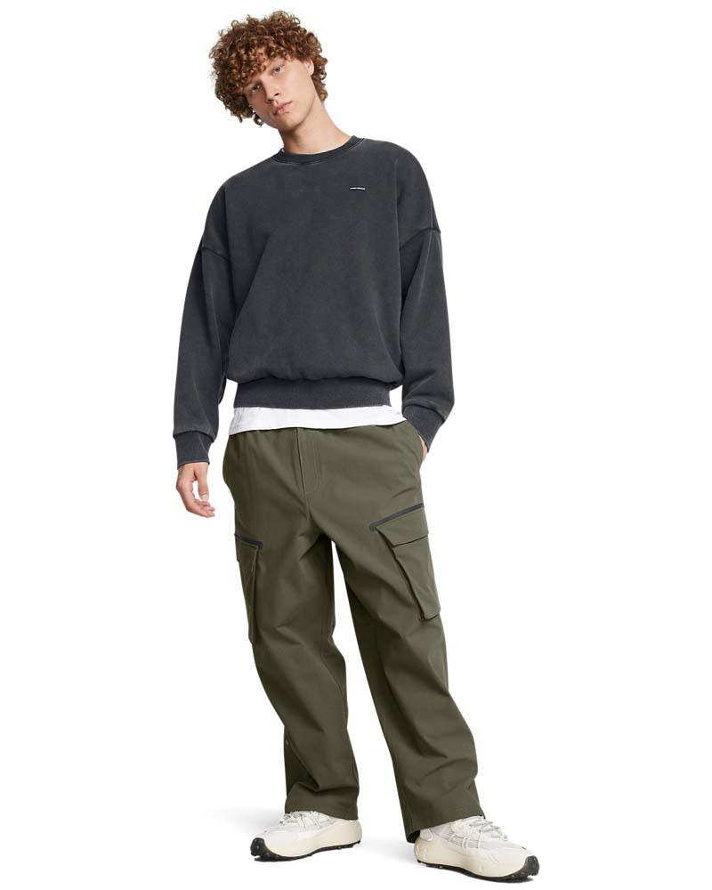 Блуза с дълъг ръкав Мъже Under Armour ICON HWT FLC WASH OS CREW 