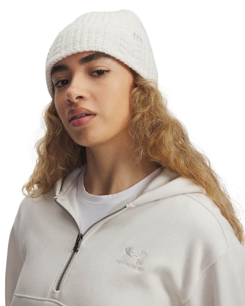 Зимна шапка Жени HALFTIME CABLE KNIT BEANIE Under Armour 
