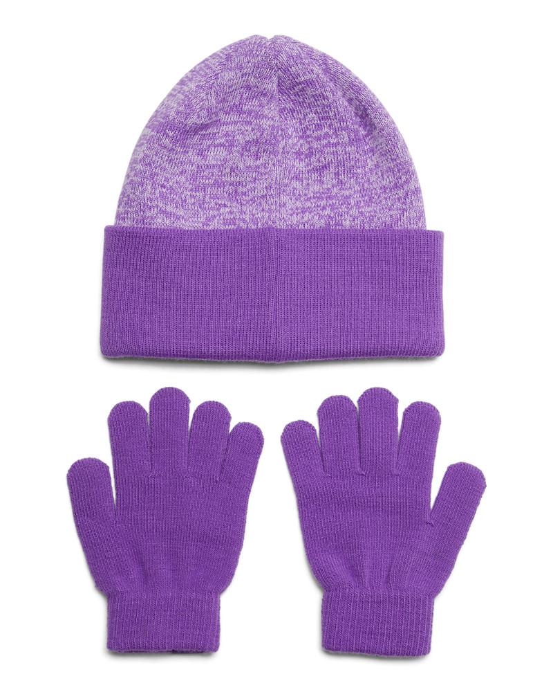 Комплект Момичета BEANIE/GLOVE COMBO Under Armour 