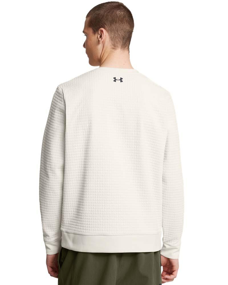 Блуза с дълъг ръкав Мъже UNSTOPPABLE FLC GRID CREW Under Armour 