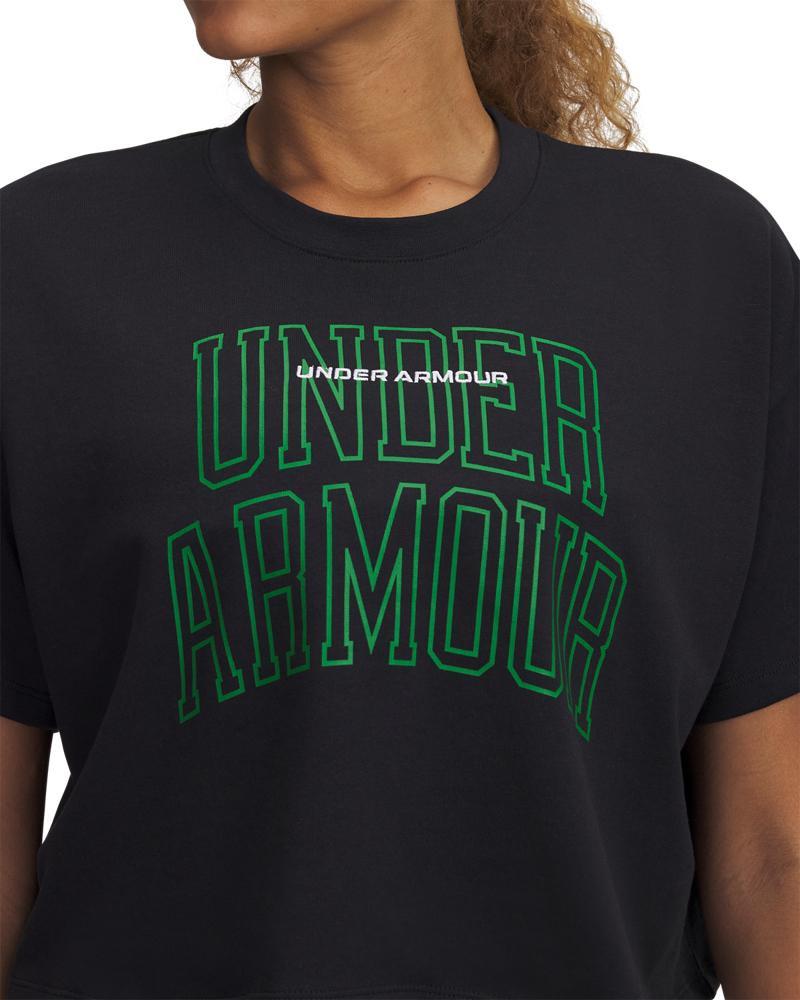 Тениска Жени VARSITY MIX HW SS CROP Under Armour 