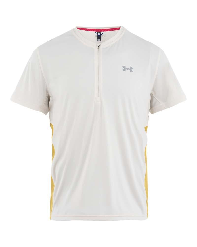 Тениска Мъже TRAIL RUN ZIP SS Under Armour 