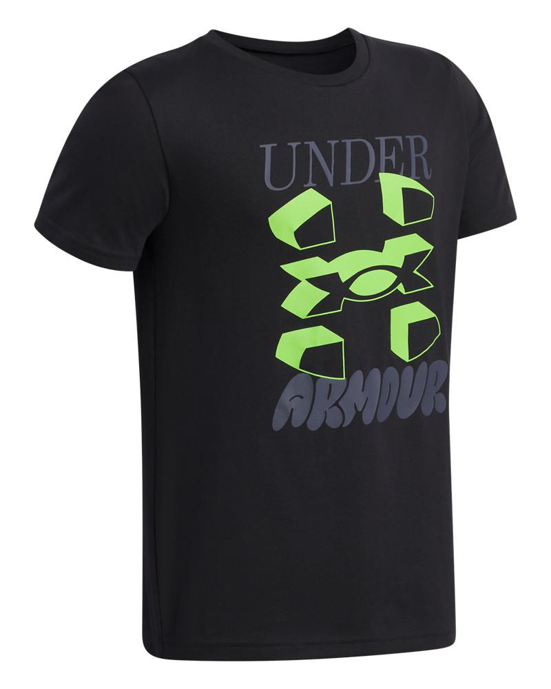 Тениска Момчета SPLIT BIG LOGO SS Under Armour 