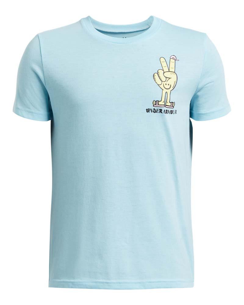 Тениска Момчета PEACE LOVE UA SS Under Armour 